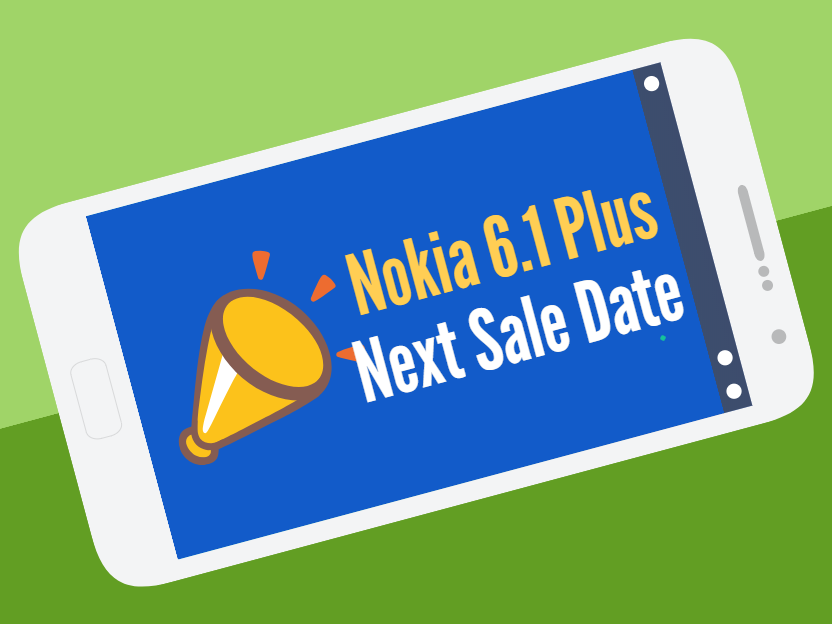 Nokia 6.1 Plus Next Sale Date on Flipkart
