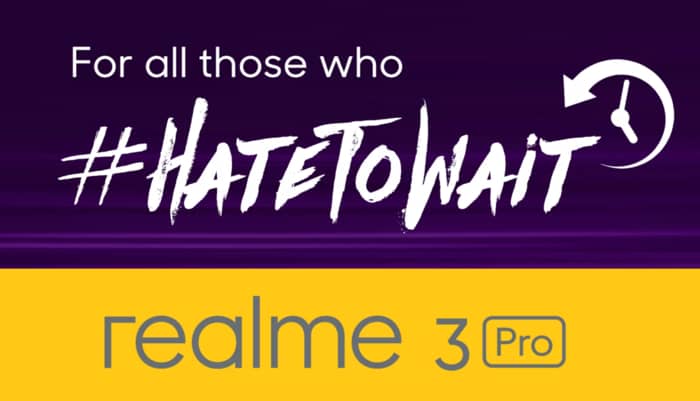 Realme 3 Pro Next Sale Date