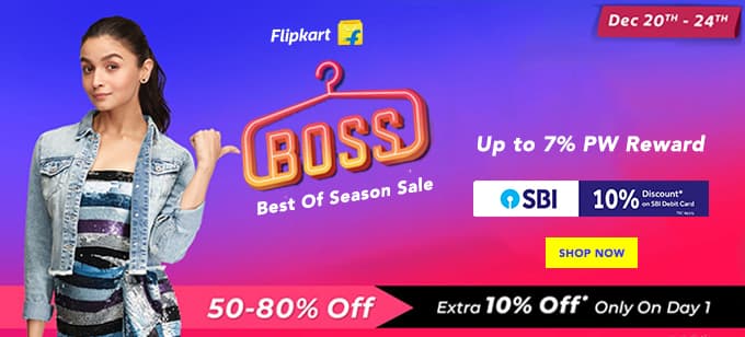 Flipkart Best of Season Sale Offers from 11th to 15th June 2019