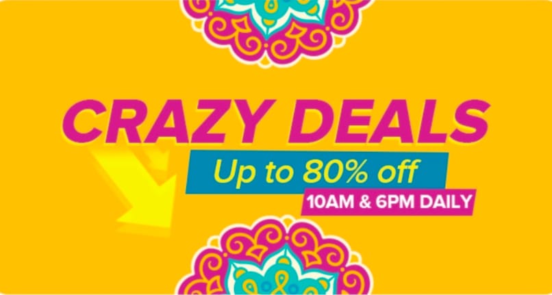 Mi Crazy Deals at 10 AM and 6 PM
