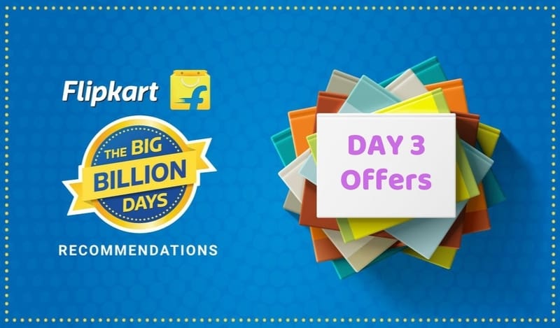 Flipkart Big Billion Day 3 offers